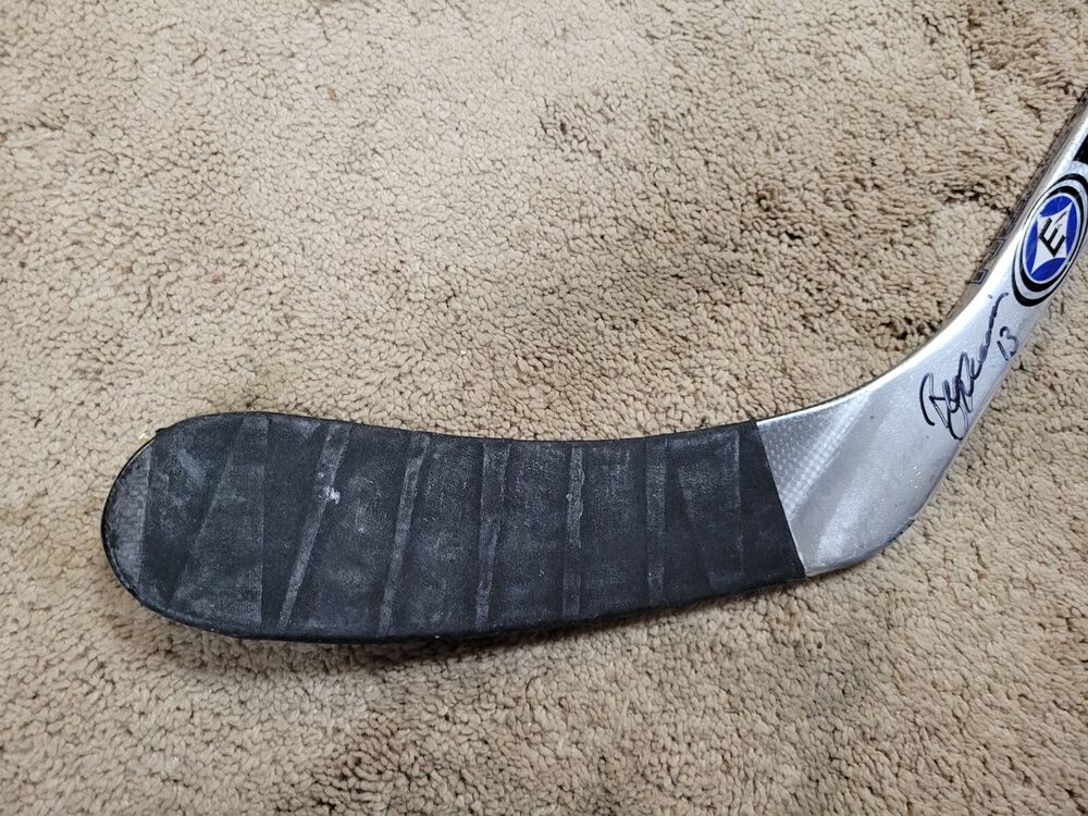 BILL GUERIN 07'08 Signed New York Islanders NHL Game Used Hockey Stick COA