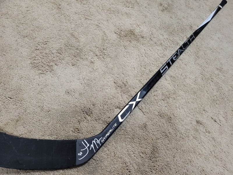 Josh Manson Anaheim Ducks Signed Easton Stealth Game Used Stick 2016-17 COA