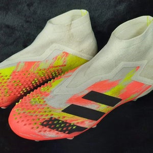 Adidas Predator Demonskin Size 4 Color Orange Condition Used