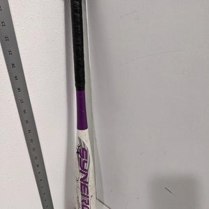 Easton Synergy Softball/Baseball Bat Size 26 In 15 Oz White/Purple Used