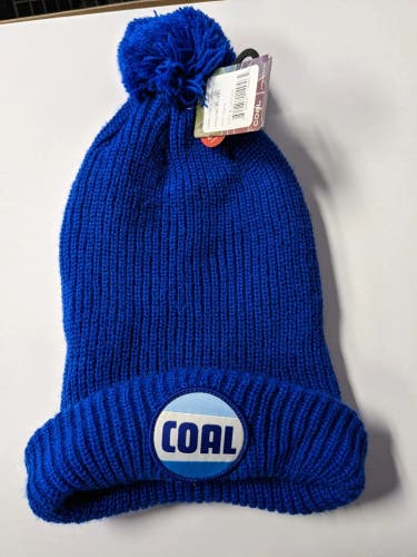 Coal Winter Hat, One Size, Blue, New