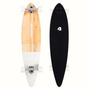 Retrospec New Zed Pintail Skateboard, Bn/Gn/Wt, Size: 41" Longboard