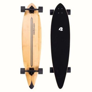 Retrospec New Skateboard, Brn/Blk, Size: 41" Longboard