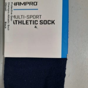 Champro Athletic Socks, Navy Blue, Size: XS New