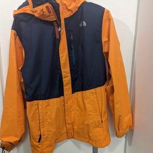 The North Face Hooded Youth Ski/Board Shell Jacket/Coat Size Youth XL Orange Use
