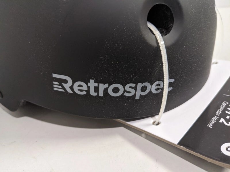 Restropec Retrospec CM-2 Bike Helmet Condition New Size S 51-55 cm Color Black ...