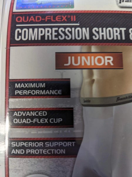 Youth Franklin Sports Flexpro Compression Short & Cup Set