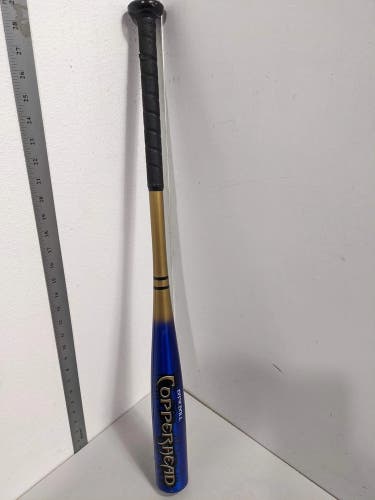 Worth Copperhead Whiplash Baseball Bat Size 30 In 20 Oz Blue Used