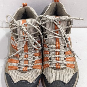 Merrell Hiking Trail Shoes Size 7.5 Orange Used