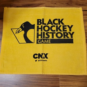 Pittsburgh Penguins Black Hockey History Game Rally Towel