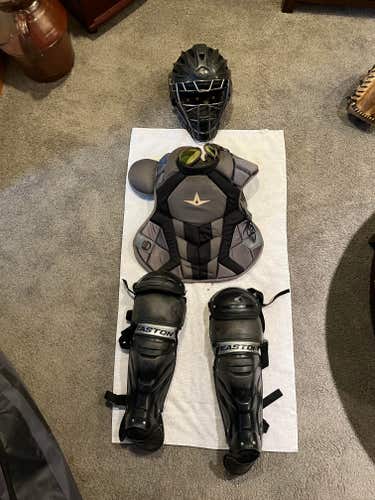 High School/College Used All Star catchers gear