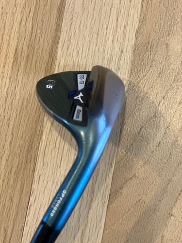 Used Men's Mizuno Right Handed S5 Wedge Stiff Flex 55 Degree Steel Shaft