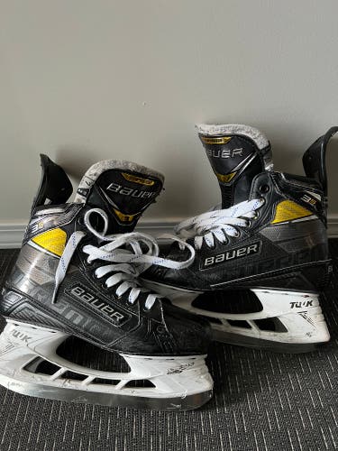 Used Bauer Regular Width  Size 7 Supreme 3S Pro Hockey Skates