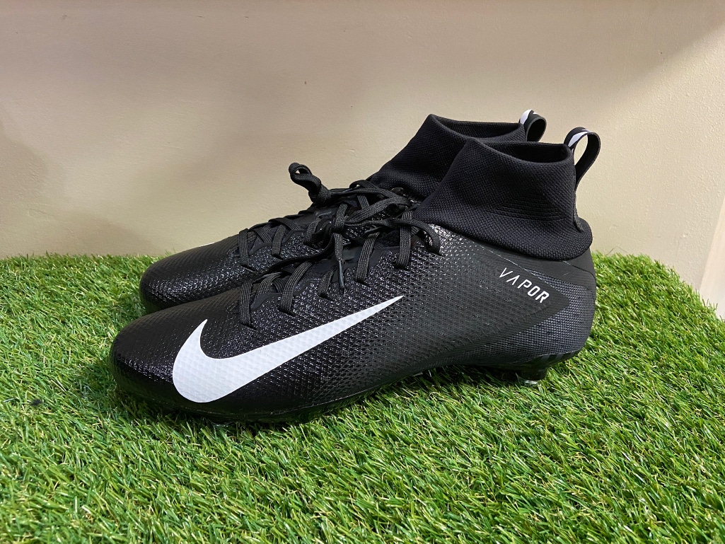 Nike Vapor Untouchable Pro 3 D Football Cleats Black AO3022-010 Men's 15 NEW