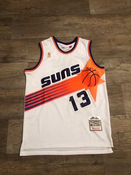 VINTAGE CHAMPION NBA PHOENIX SUNS Miller #25 JERSEY 1990s SIZE 48 MADE IN  USA DEADSTOCK
