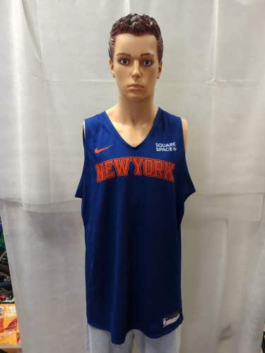 New York Knicks Team Issued Taj Gibson Reversible Practice Jersey Nike XLT NBA