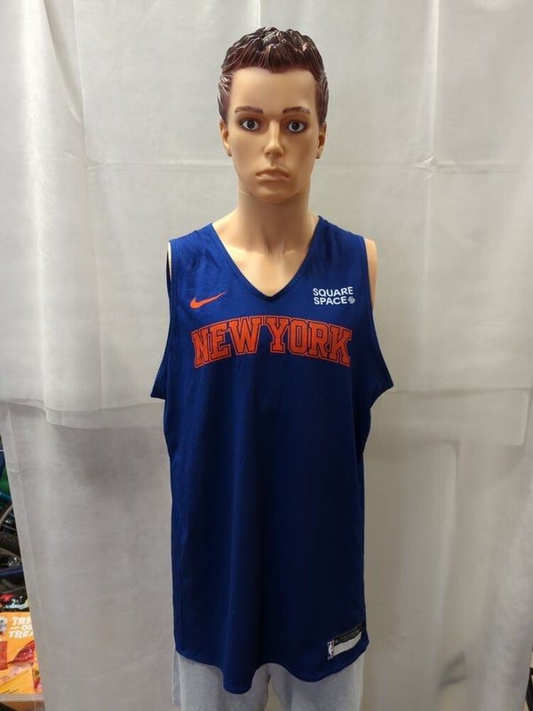 Men's New York Knicks Derrick Rose #4 Nike Black 202021 Swingman