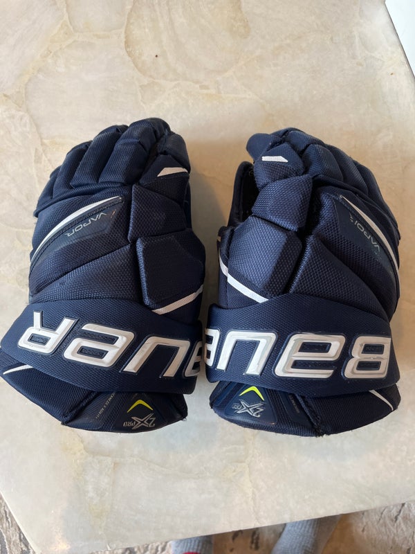 Bauer Vapor 2X PRO Gloves Dark Blue Used 13 Inch