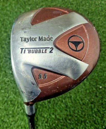 TaylorMade Ti Bubble 2 Driver 9.5* Left-Handed LH / Stiff Graphite ~45" / jd7798