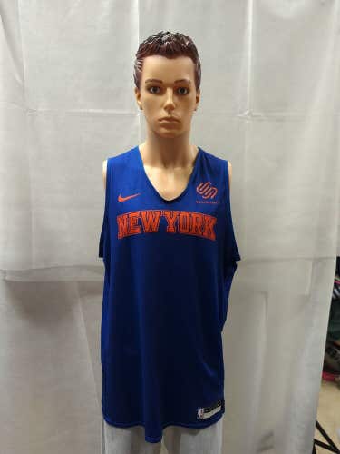 New York Knicks Team Issued Taj Gibson Reversible Practice Jersey Nike XLT NBA