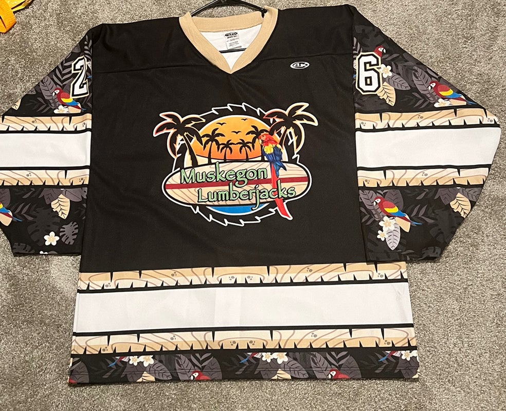 Muskegon Lumberjacks on X: If you love our grey jerseys as much as we do,  now is your chance to own one! Starting Friday, May 27th at 10 AM select  grey jerseys