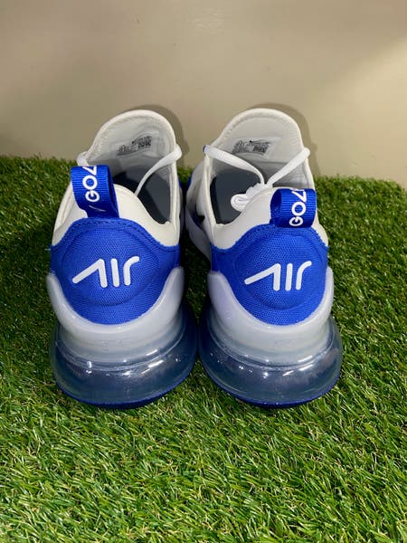 SOLD* Nike Air Max 270 Golf White Racer Blue Men display picture 1