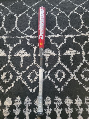 Used BBCOR Certified 2015 DeMarini Hybrid Voodoo Overlord Bat (-3) 29 oz 32"