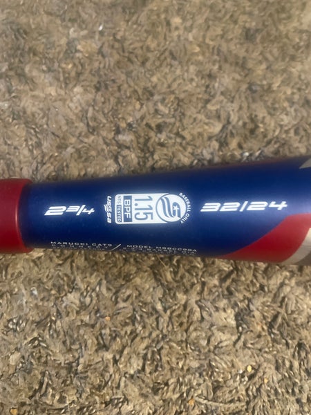 Used Alloy (-8) 24 oz 32" Cat 9 Bat