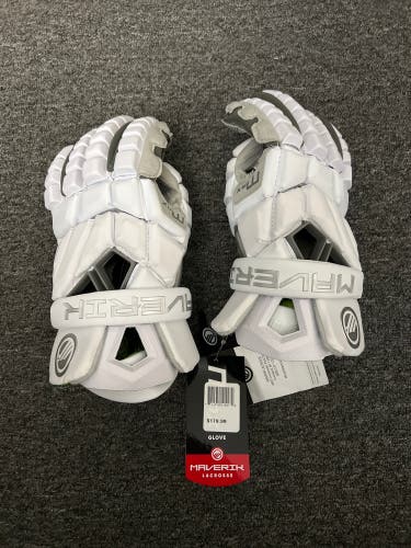 Maverik MAX (Medium) Lacrosse Gloves | New!