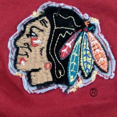 Chicago Blackhawks Style-1 Embroidered Sew On Patch