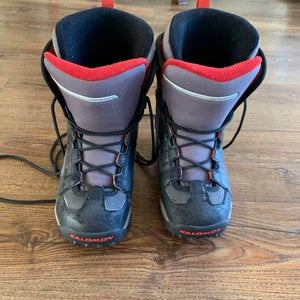 Used Size 3.0 (kid's 4.0) Salomon Talapus Snowboard Boots
