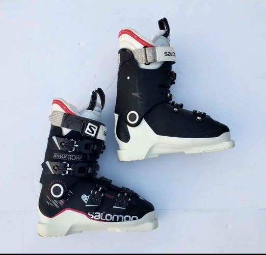 Women's Used Salomon All Mountain X-Max Ski Boots Medium Flex
