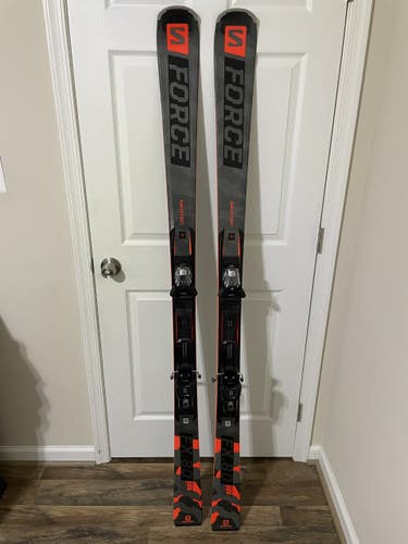 SALOMON S/FORCE FX.80 SKIS W/ M11 GW BINDINGS, 177 New, 2023