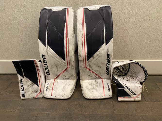 Bauer Mach Goalie Full Set - Size S/33”