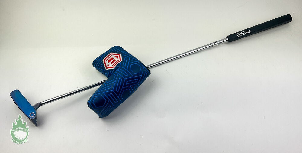 Used RH Bettinardi Queen B #8 Slant Soft Carbon 35" Putter Steel Golf Club