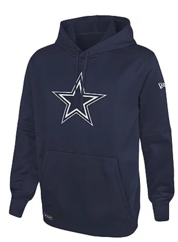 New Era NFL Combine Training Dallas Cowboys Blue Pullover Hoodie