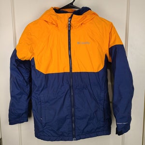 Columbia Omni Heat Jacket Boys Waterproof Insulated Winter Hooded Size: M