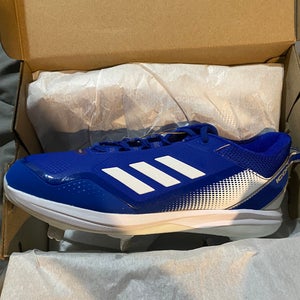 Adidas Baseball Cleats Blue New Size 11 Adidas Icon