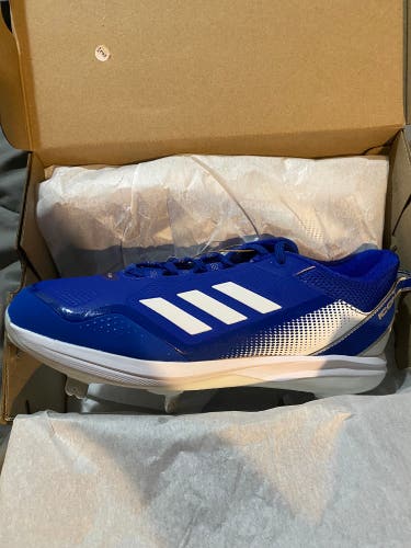 Adidas Baseball Cleats Blue New Size 11 Adidas Icon