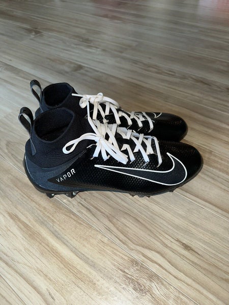 Nike Vapor Untouchable Pro 3 Men’s Football Cleats Black/White SZ 9