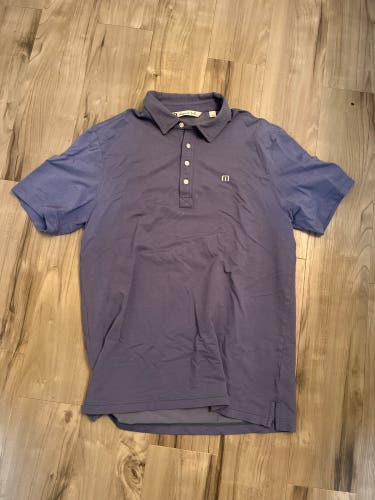 Blue New Men's Travis Matthew Shirt