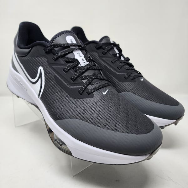 Nike Golf Shoes Mens 12 Black White Air Zoom Infinity Tour Next