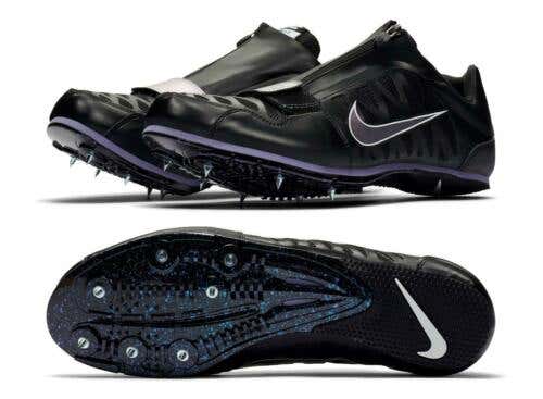 new w/bag Nike Zoom LJ4 mens 11 Track & Field Spikes Long Jump black 415339-004