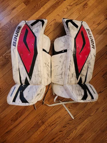 Used 36" Bauer Supreme One100 Goalie Leg Pads