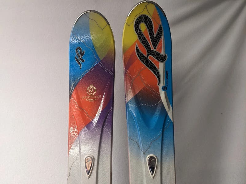 スキー 166 K2 SUPERSTITIOUS + MARKER BINDING K2 SuperStitious Skis