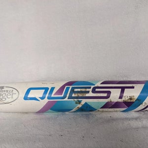 Louisville Slugger Quest Softball Bat Size 31 In/19 Oz color Blue Condition Used
