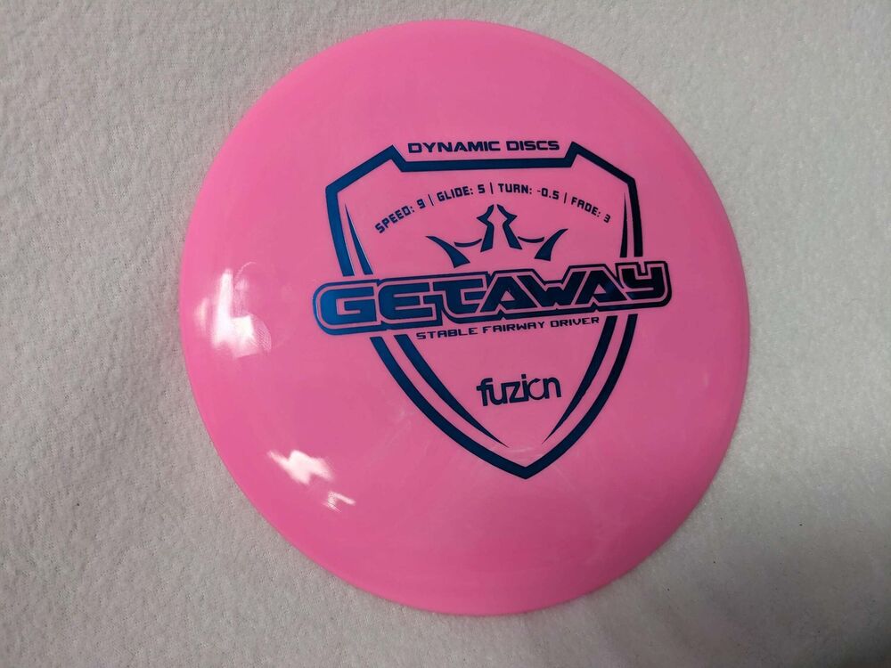 Dynamic Discs Fuzion Getaway 175 g New Driver Pink