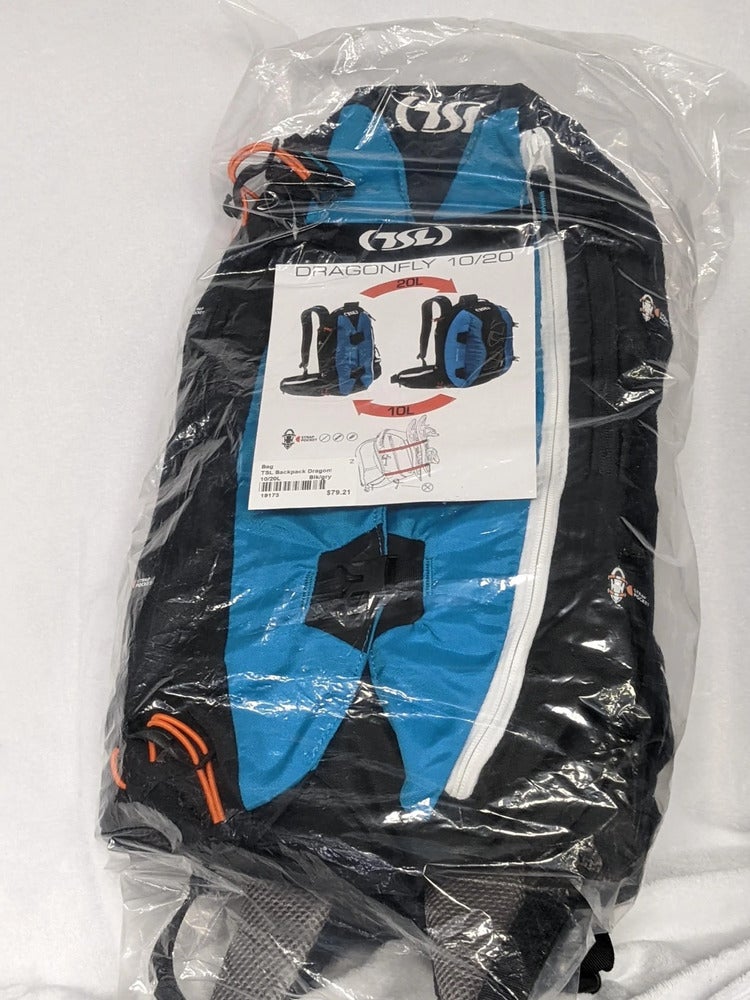 TSL Dragonfly 10/20 Rucksack Unisex – Variabel 10–20 Liter, Mit Ski-Halterung, Brustgurt, Für Wandern & Stadt