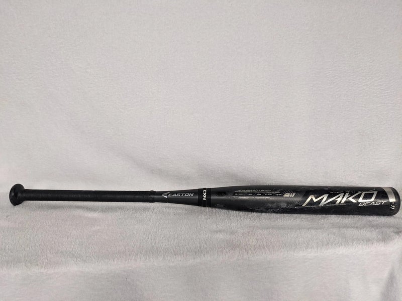 Easton Mako Beast Baseball Bat Size 30 In 19 Oz Color Black Condition Used