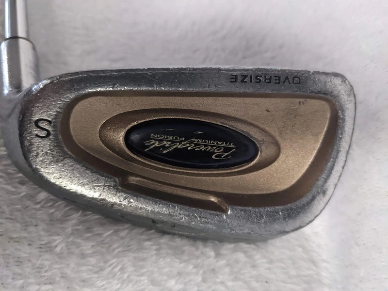 Powerglide Oversize Sand Wedge Golf Club Size 35 In Color Silver Condition Used